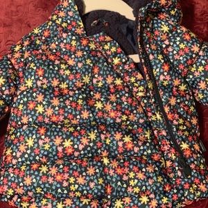 Cozy floral jacket